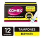 Tampones Kotex Digital Flujo Moderado X 12und - Miniatura 1