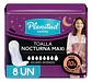 Toalla Adulto Nocturna Plenitud Femme 8 Unidades - Miniatura 1
