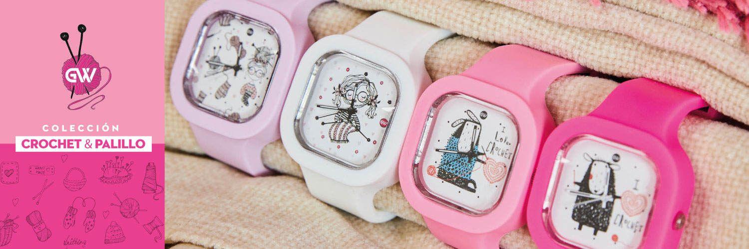 Relojes Crochet & Palillo