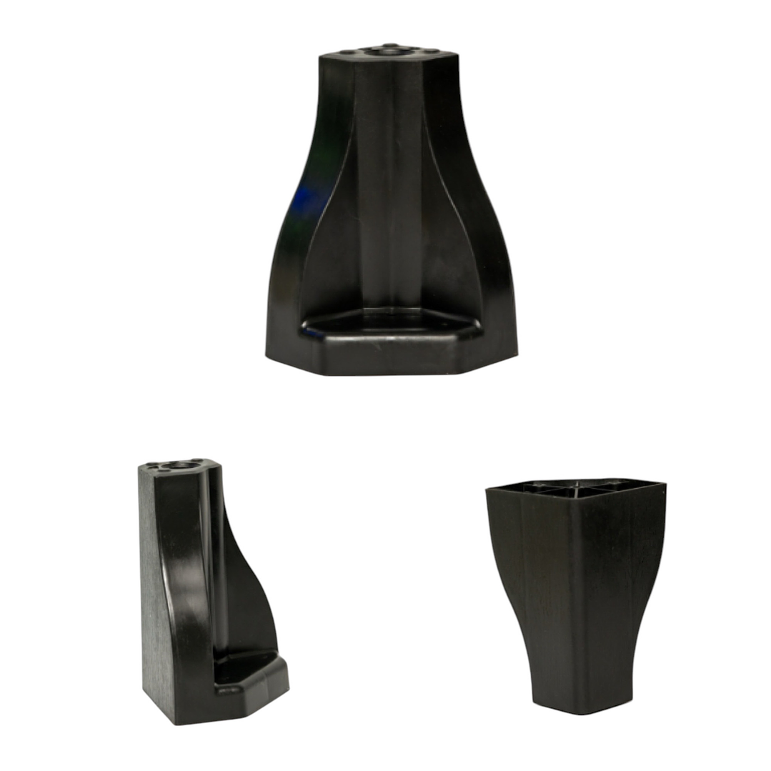 Cama Europea 2 Plazas Base Dividida Negro + Colchón 150x190x28cm 7