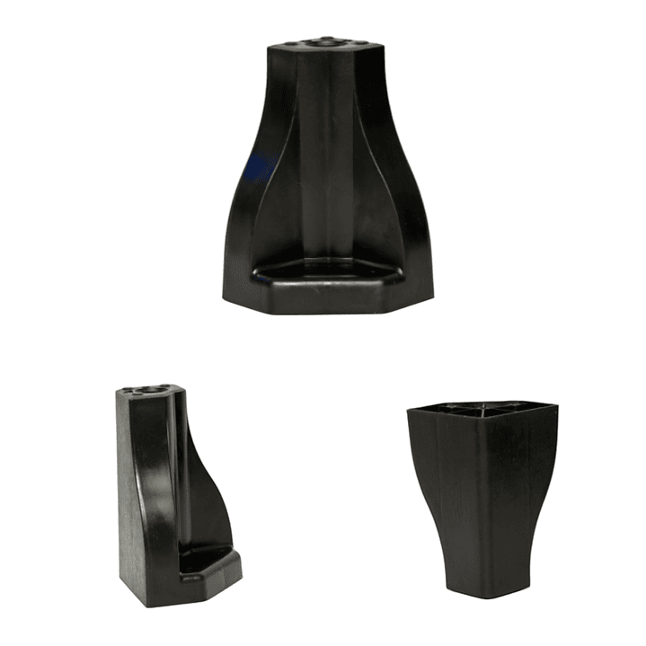 Cama Europea 2 Plazas Base Dividida negro + Colchón 150x190  7