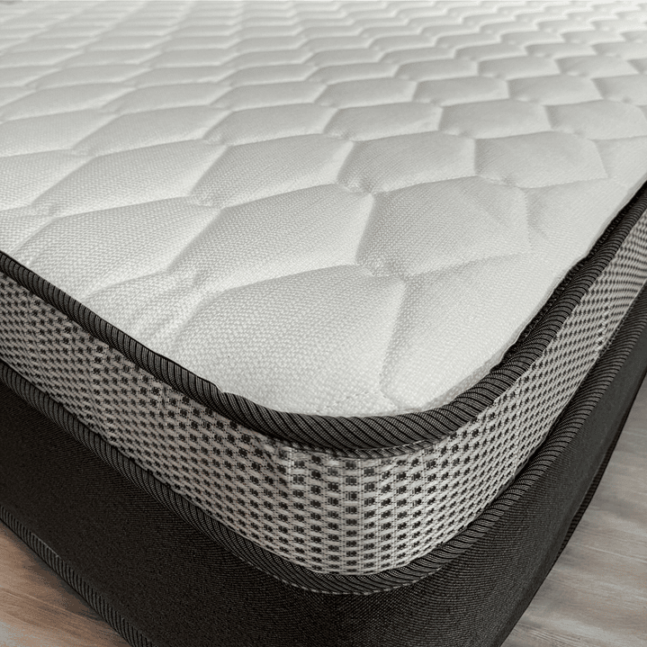 Colchón 2 Plazas Pilow Funcional 150x190x28cm 4