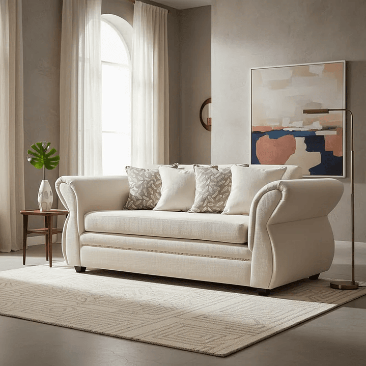 Sofá Grecia - Tela Repelente a Líquidos 1