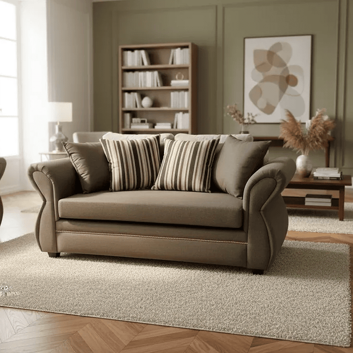 Sofá Grecia - Tela Repelente a Líquidos 6