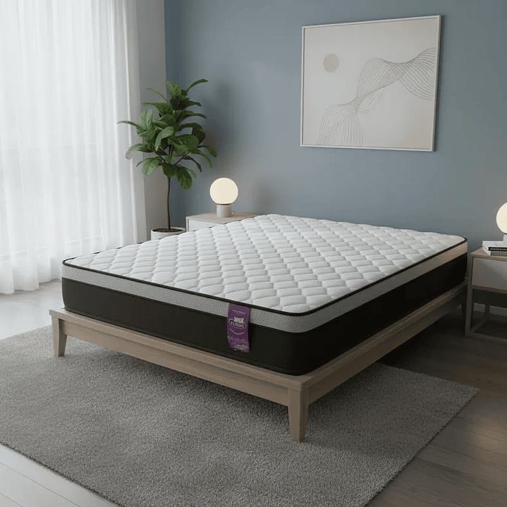 Colchón 2 Plazas Pilow Funcional 150x190x28cm 5