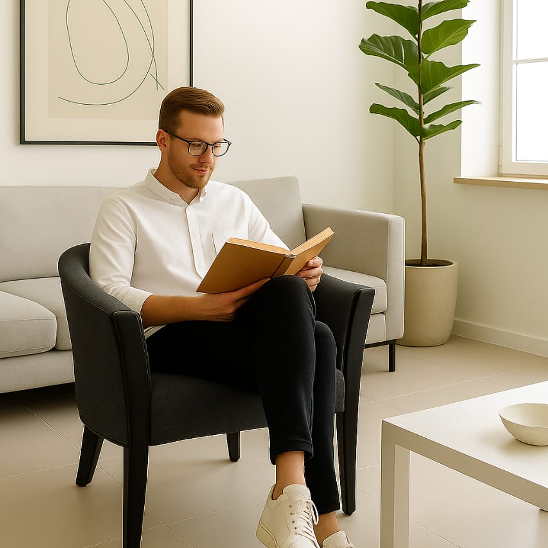 Poltrona Lisa Tela Repelente a Líquidos Flobal 3