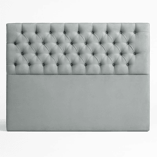 Respaldo de 2 plazas Capitones 150x125x8cm