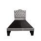 Cama 1 Plazas Incluye Base + Respaldo Ovalado - Miniatura 8