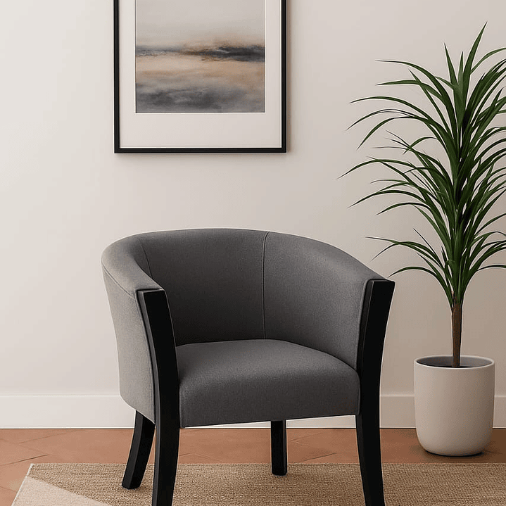 Poltrona Lisa Tela Repelente a Líquidos Flobal 12