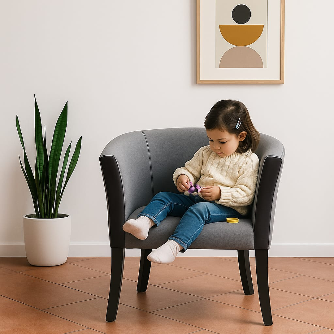 Poltrona Lisa Tela Repelente a Líquidos Flobal 11