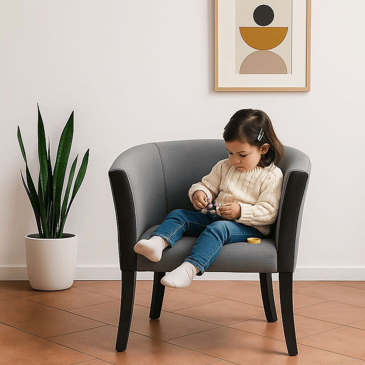 Poltrona Lisa Tela Repelente a Líquidos Flobal 11