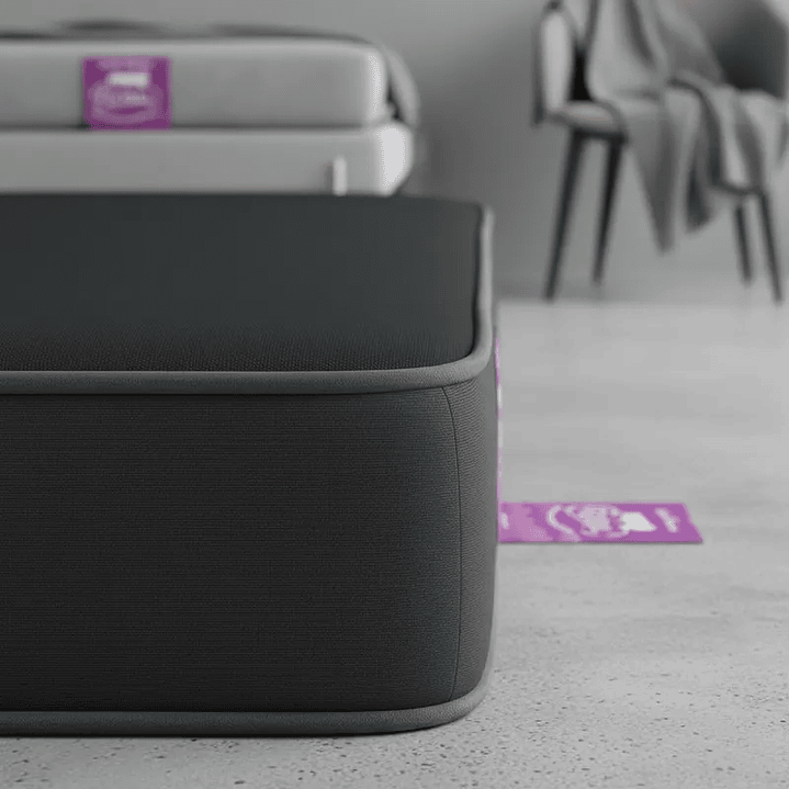 Colchón 2 Plazas Línea Suave Black 150x190x23cm 2