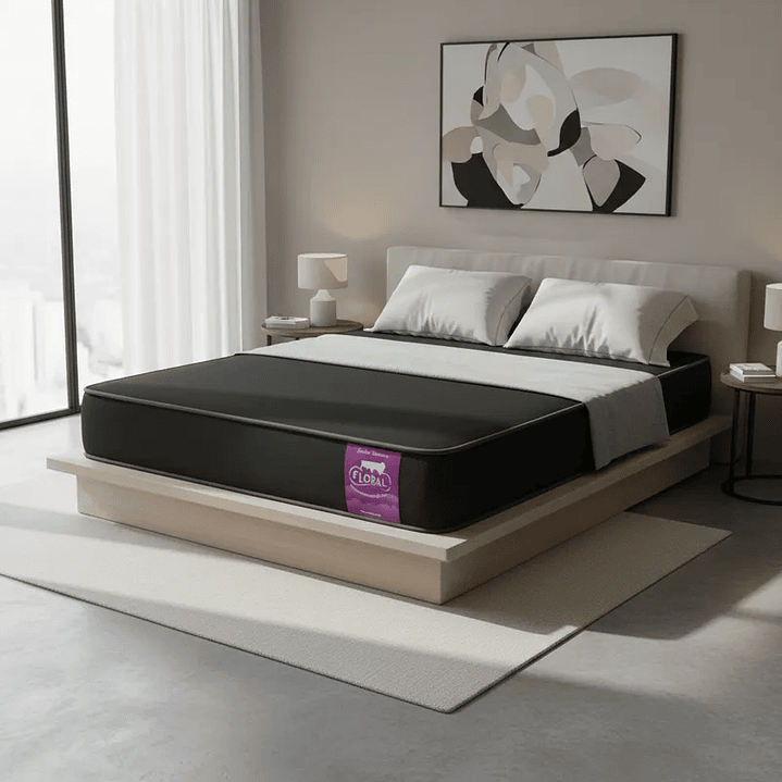 Colchón 2 Plazas Línea Suave Black 150x190x23cm 3