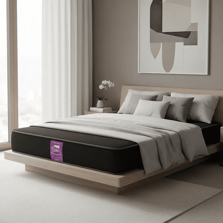 Colchón 2 Plazas Línea Suave Black 150x190x23cm 4