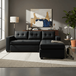 Sofá Seccional 4 Cuerpos Derecho - Tela Repelente a Líquidos 220x170