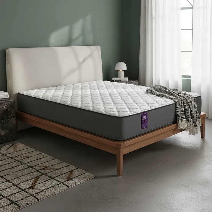 Colchón 2 Plazas Simple Espuma 150x190x20cm  2