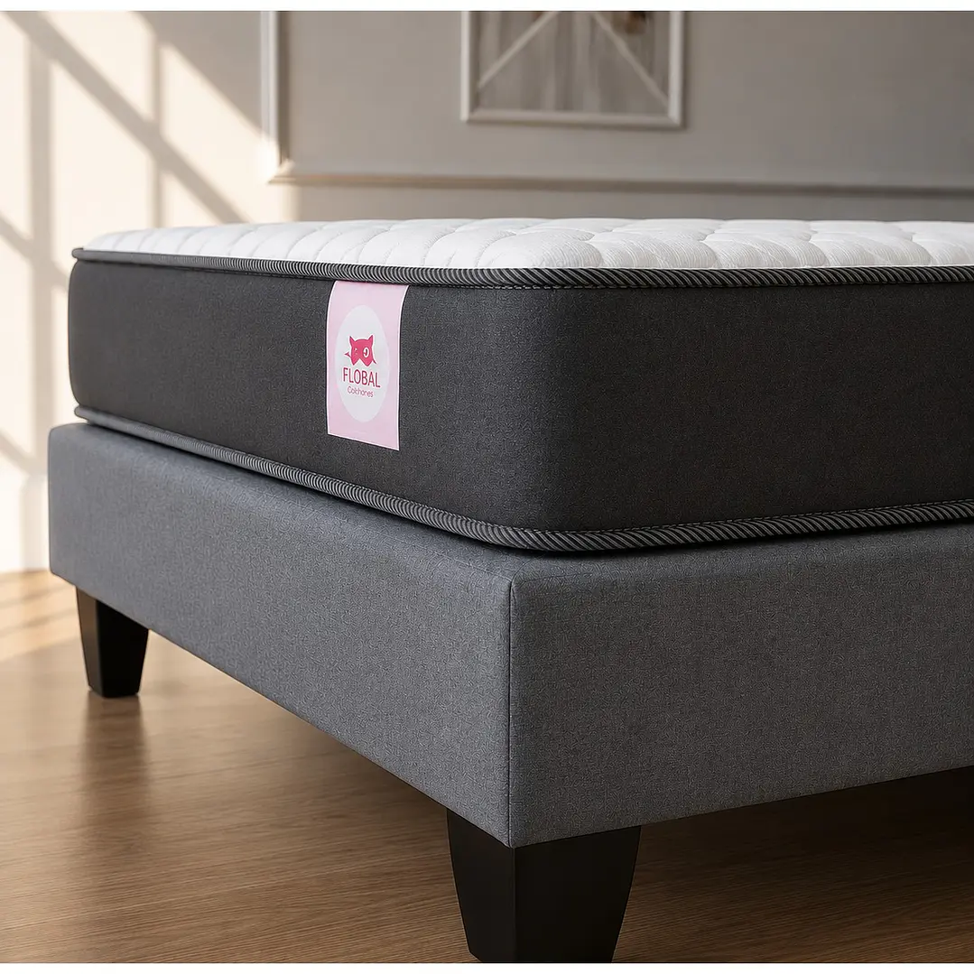 Cama Europea 1,5 Plazas + Almohada 2