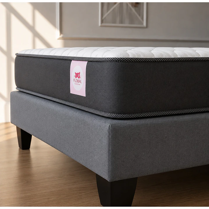 Cama Europea 1,5 Plazas + Almohada 2