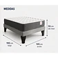 Cama Europea 1,5 Plazas + Almohada - Miniatura 4