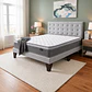 Cama Europea Super King Abotonada con Colchón Pillow Top 30cm - Miniatura 5