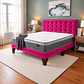 Cama Europea Super King Abotonada con Colchón Pillow Top 30cm - Miniatura 13