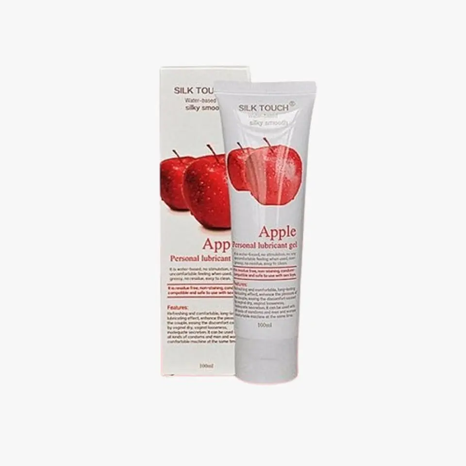 Lubricante SILK TOUCH sabor Manzana. 1