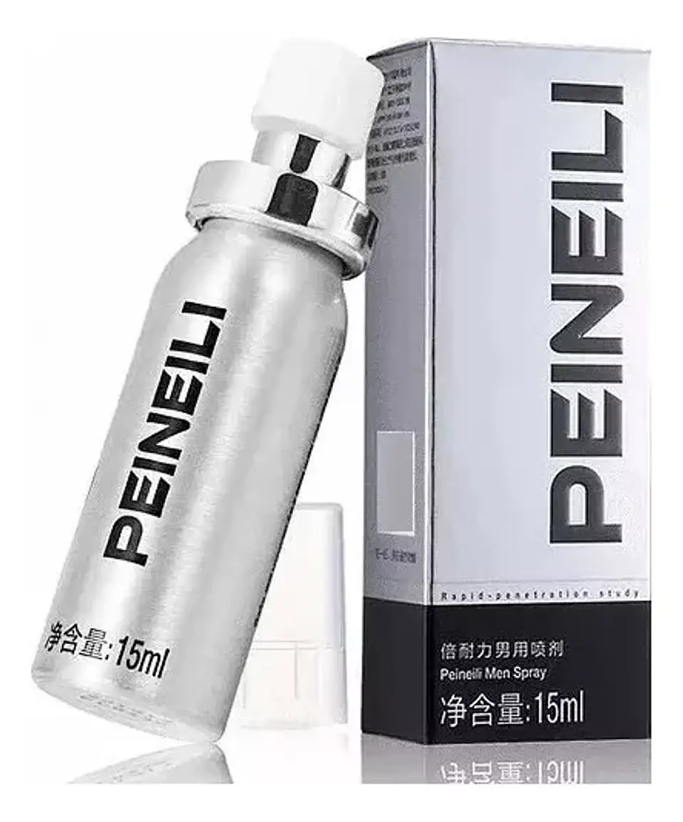 Retardante Masculino en Spray PEINEILI 15ml - Prolongador Herbal Eficaz 2