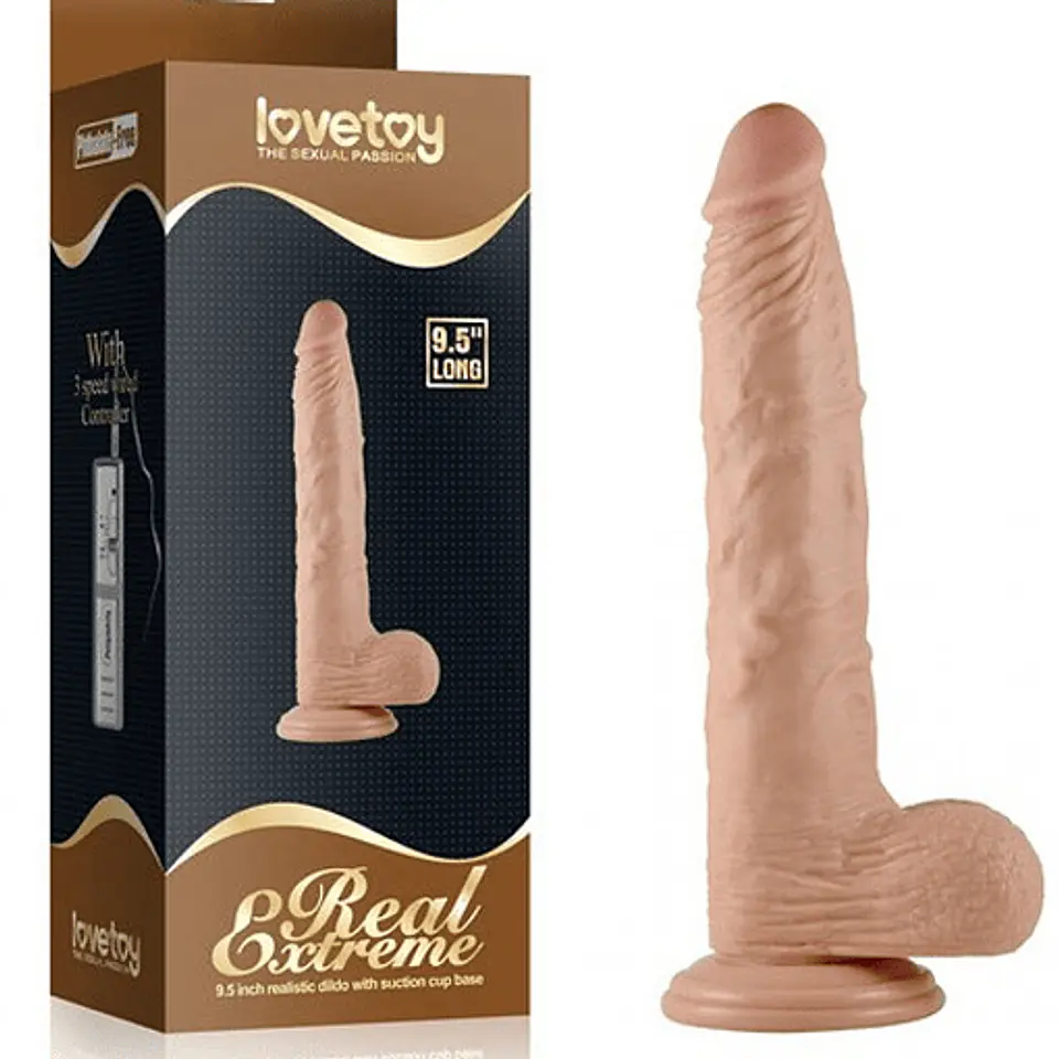 Dildo Real Extreme LOVETOY 24cm (9,5