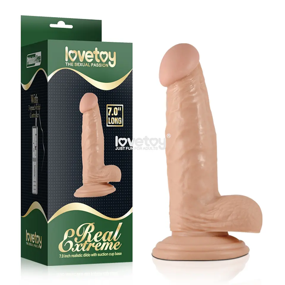 Dildo Real Extreme LOVETOY 18cm (7,0