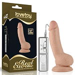 Dildo vibrador 7" Real Extreme 17cm