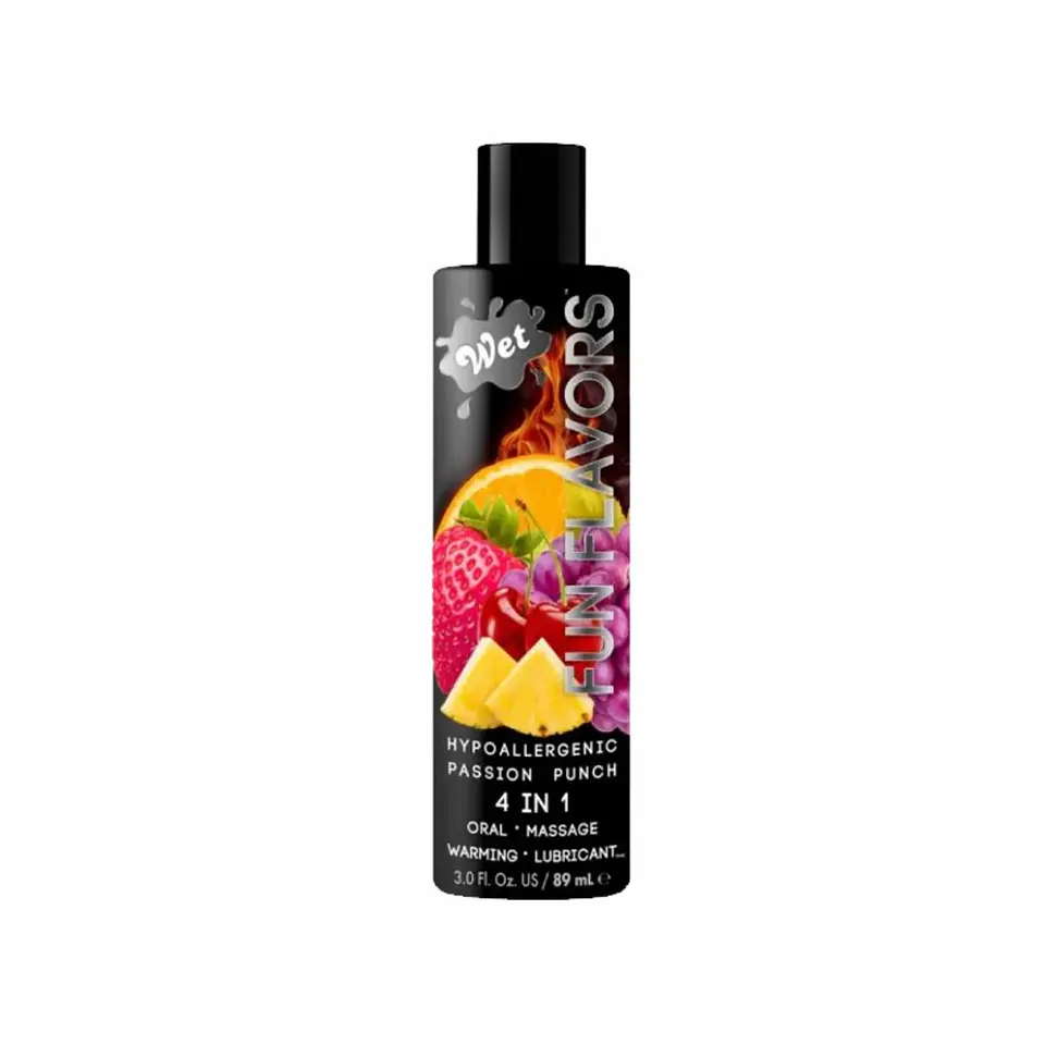 Lubricante Wet Passion Fruit Pizzazz 89g 1