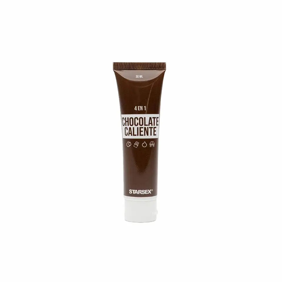 Lubricante 4 en 1 Chocolate Caliente Starsex 30ml - Saborizado y Térmico 1