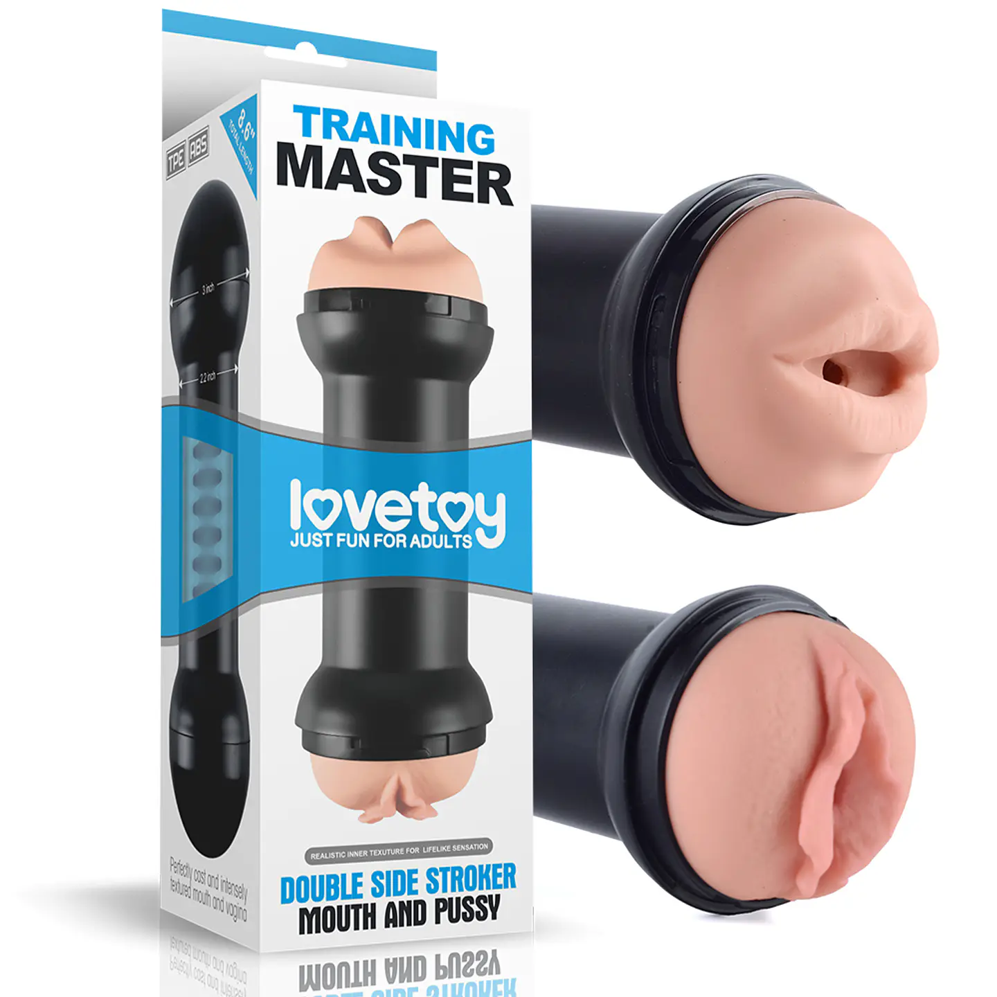 Masturbador doble entrada TrainingMaster LOVETOY 1