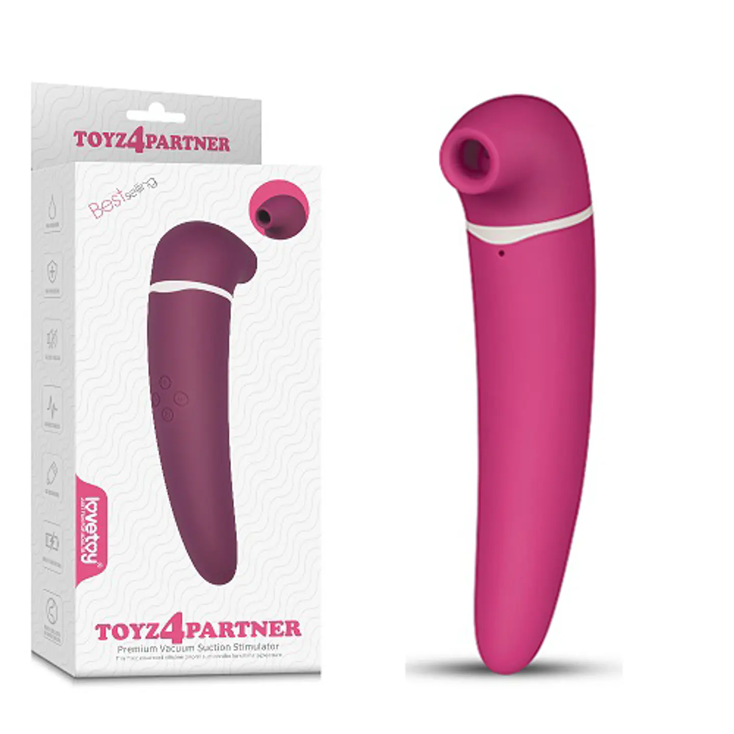 Succionador y Vibrador Clitorial Danny LOVETOY 1