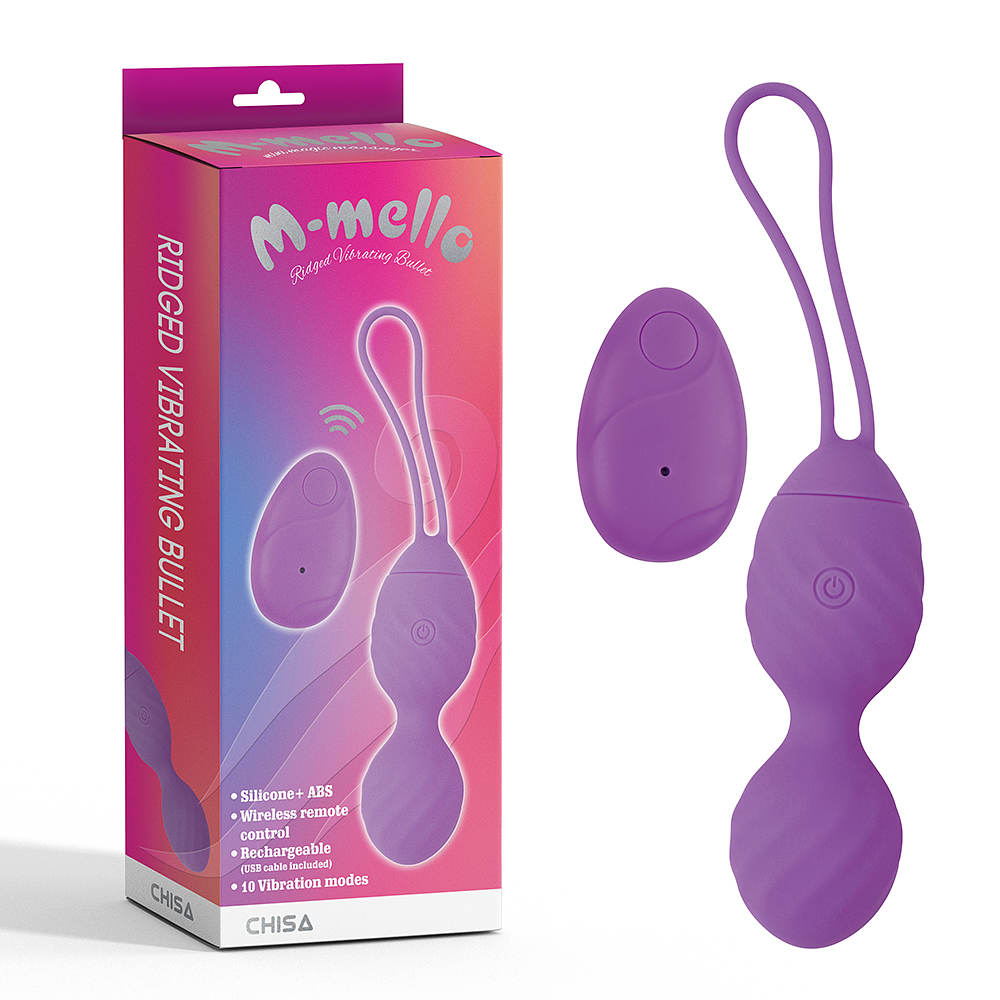 Huevo vibrador a control Ridged MisSweet