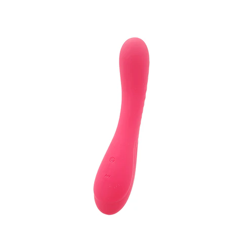 Vibrador Punto G Large Basic Luv Fucsia - Silicona Médica y 10 Modos