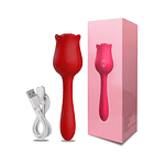 Rosa Vibrador succionador