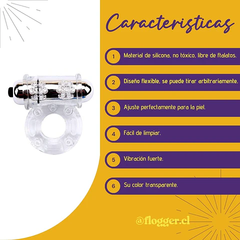 Anillo vibrador Getlock Chisa