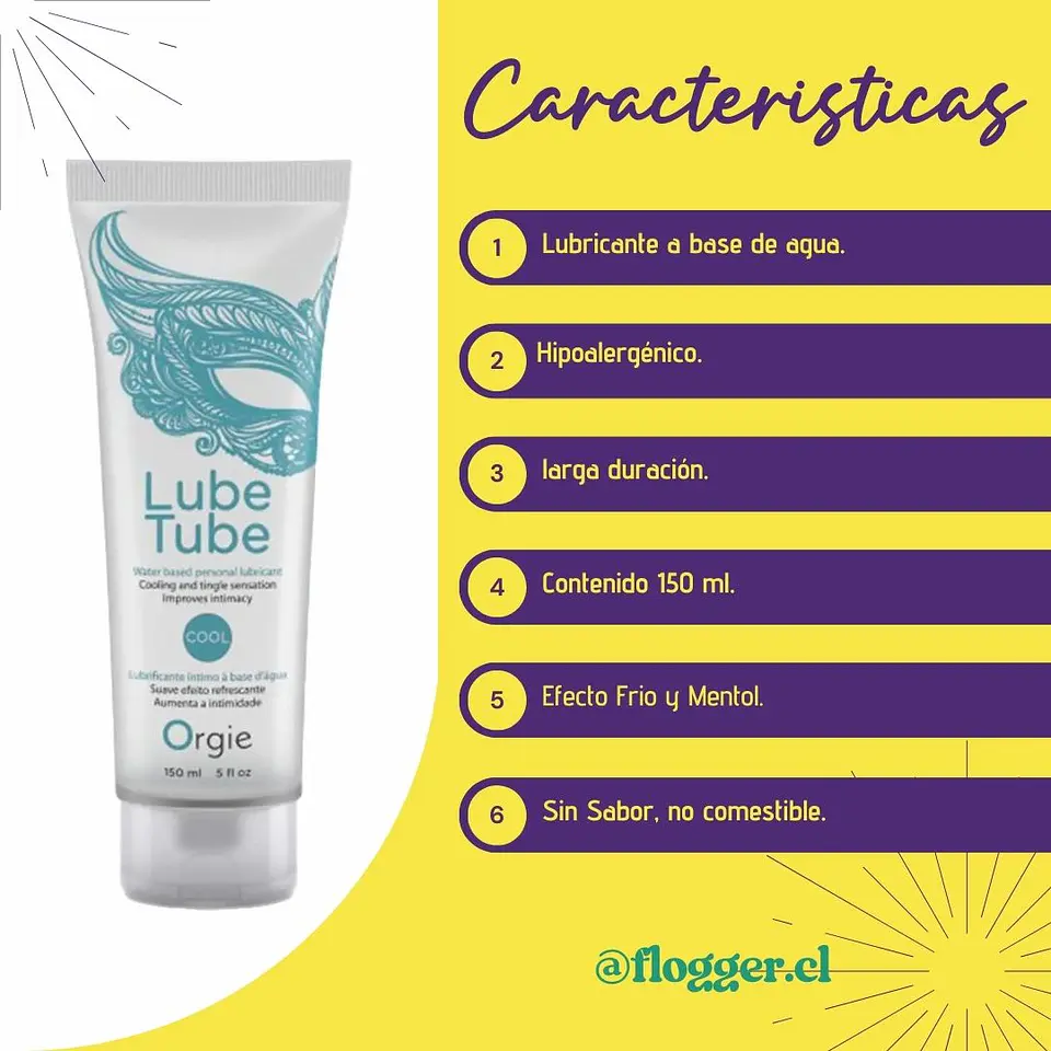 Lubricante Orgie Efecto Frio 2