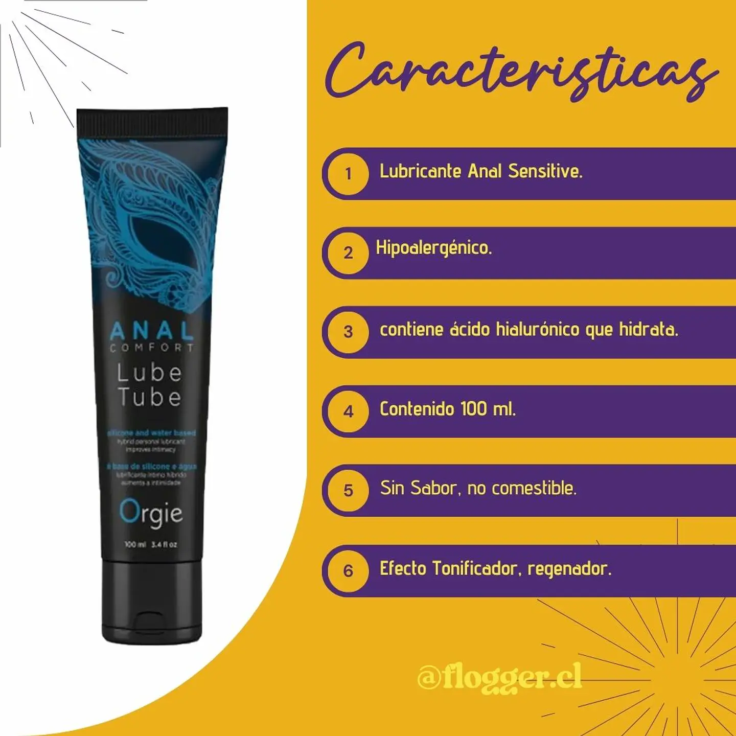 Lubricante Orgie anal 2