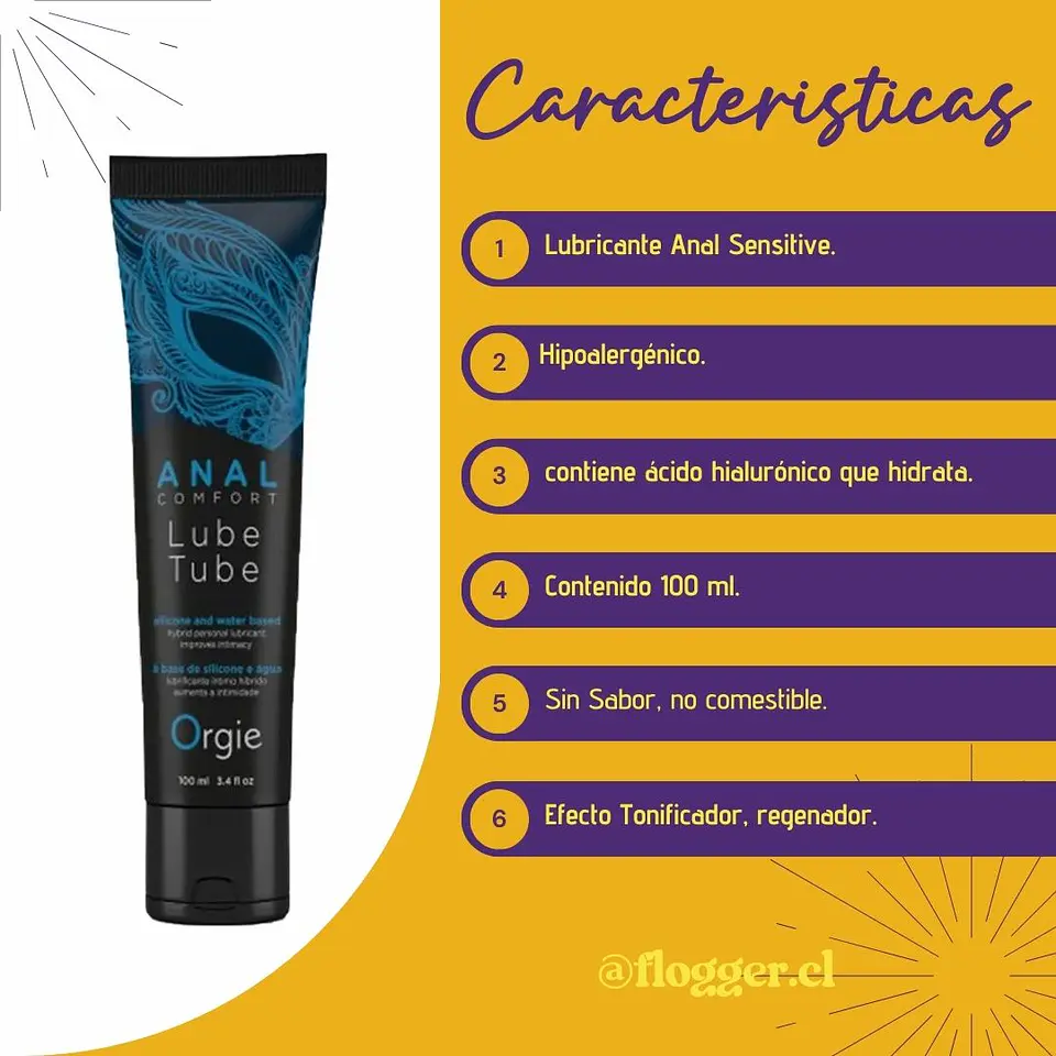 Lubricante Orgie anal 2