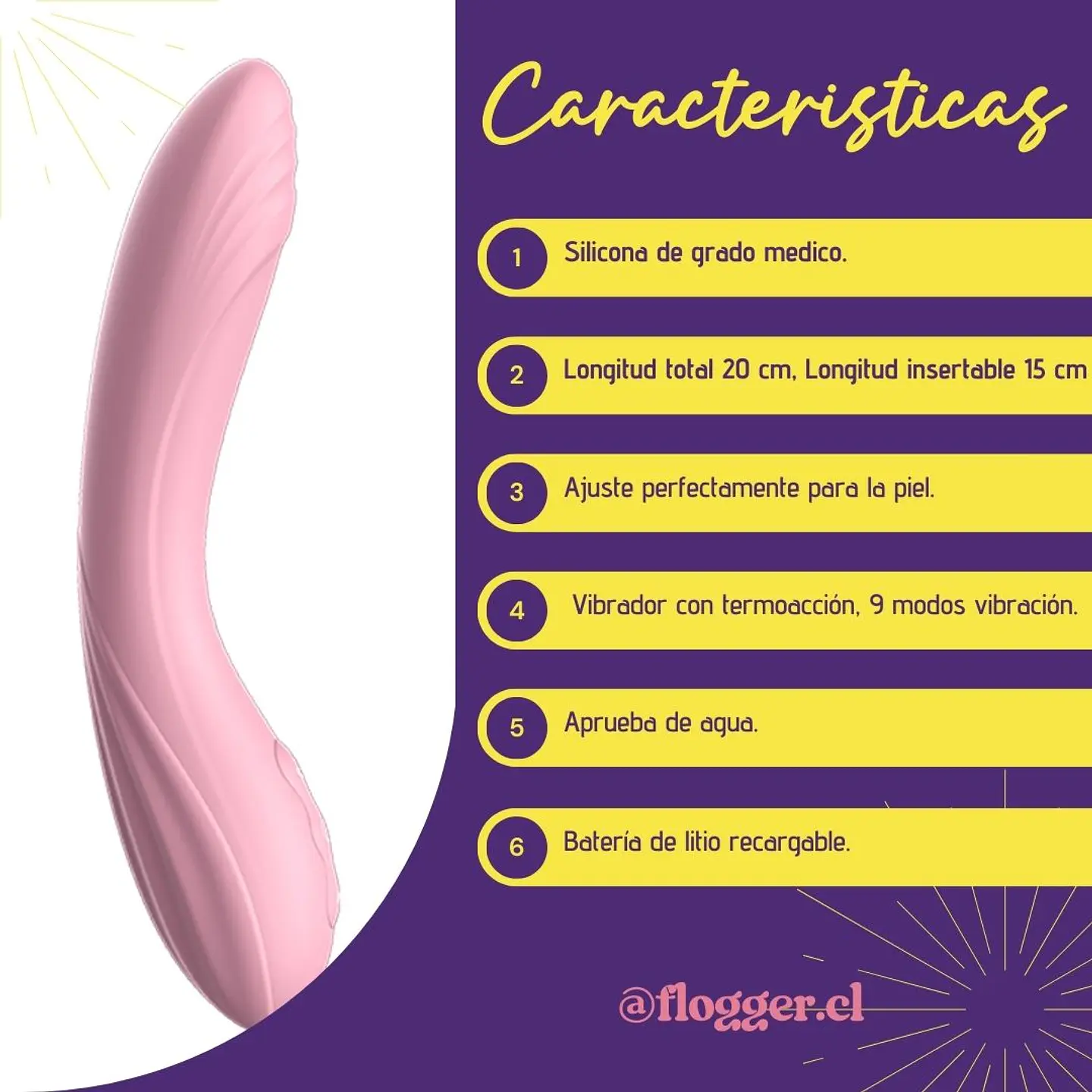 Vibrador Realista Warm Boy de LILO - Con Calor Térmico (42°C) y 9 Modos 5
