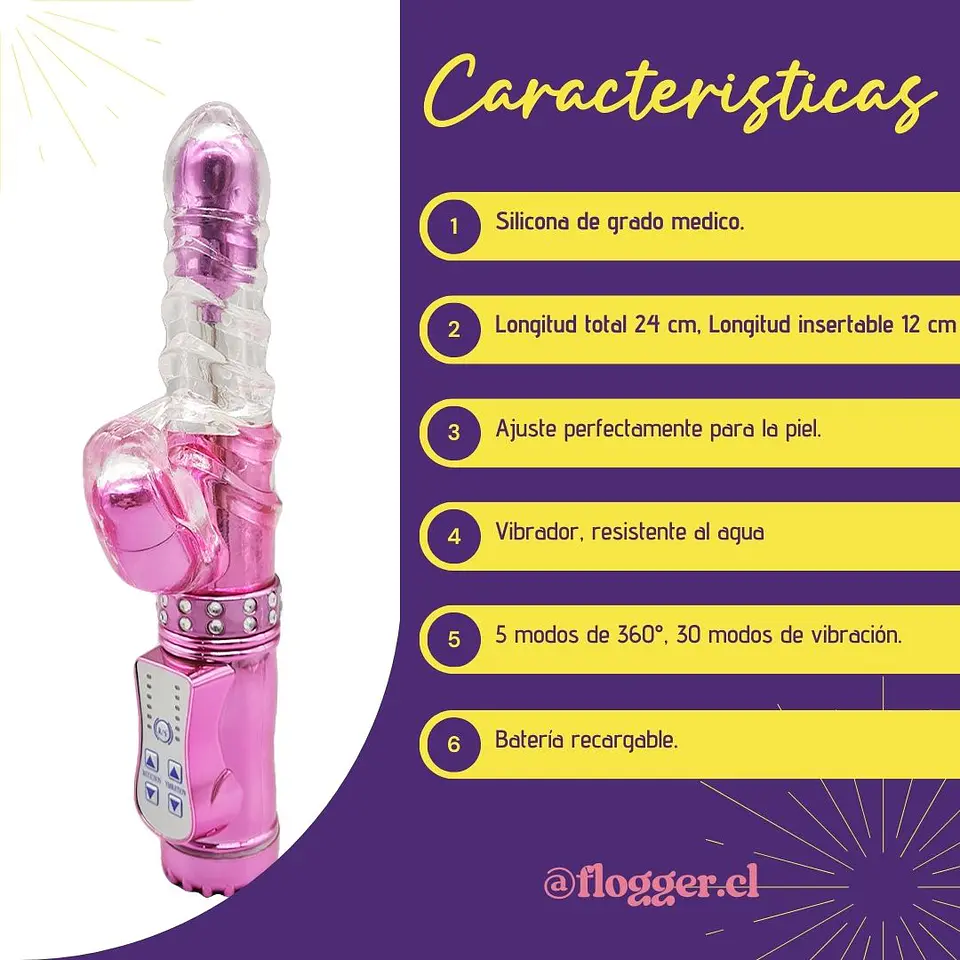 Vibrador Penguin Recargable  2
