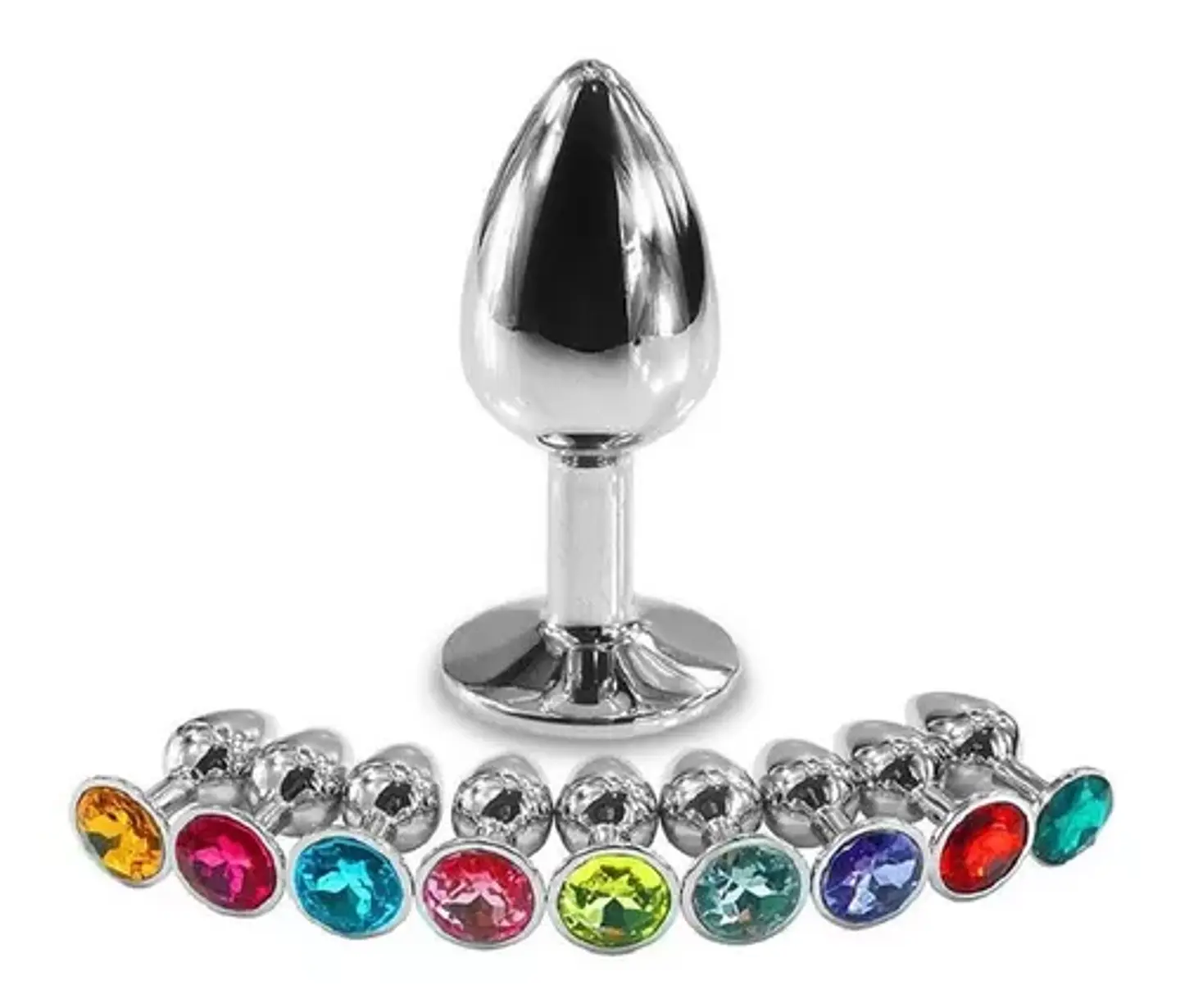 Plug anal acero redondo talla s 1