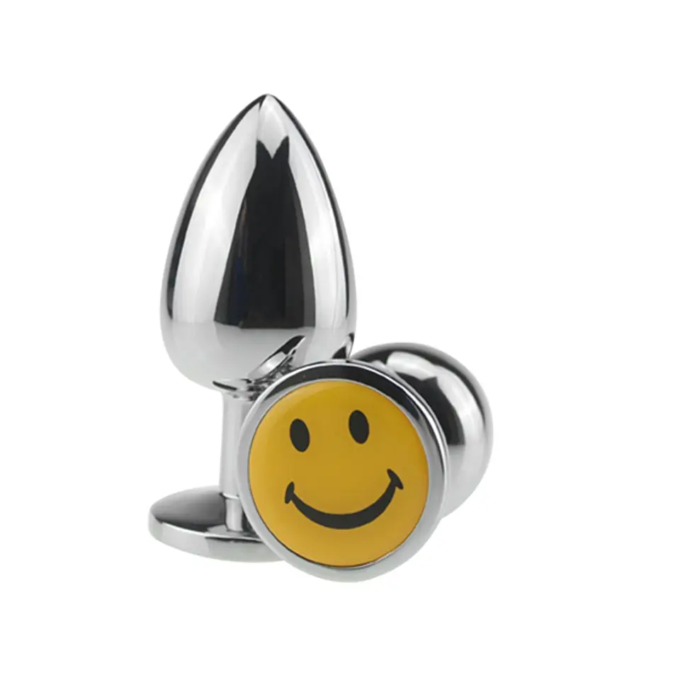 Plug anal Metálico Adorno 