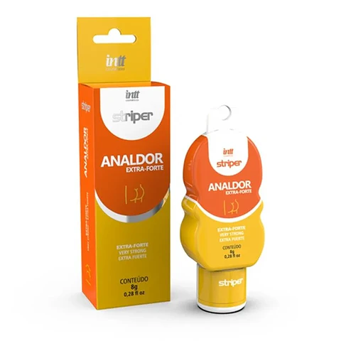Gel Anal Desensibilizante Striper Analdor 8g - Efecto Adormecedor Suave