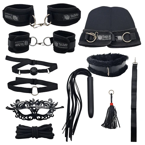 Kit bondage sumisión 10 Piezas