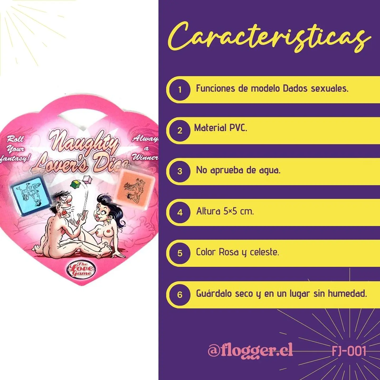 Dados posiciones sexuales 2Un 2