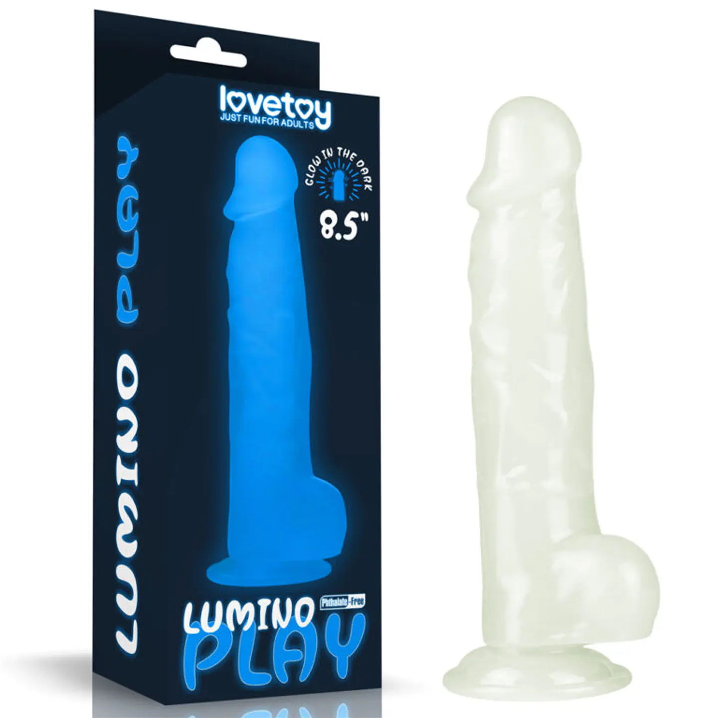 Dildo luminiscente Lumino 16,5cm LOVETOY 1