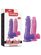 Dildo jelly studs lovetoy 15CM - Miniatura 1
